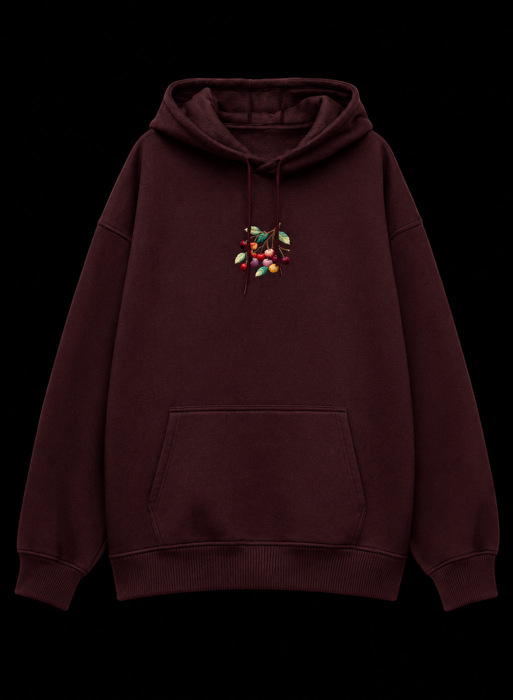 Cherry branch Oversized Hoodie