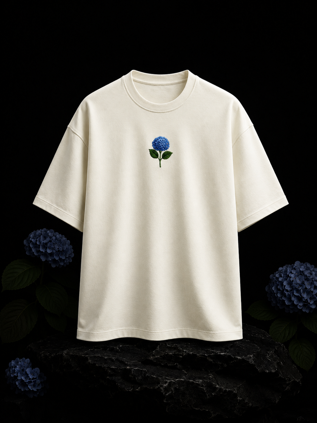 Hydrangea Oversized Tee